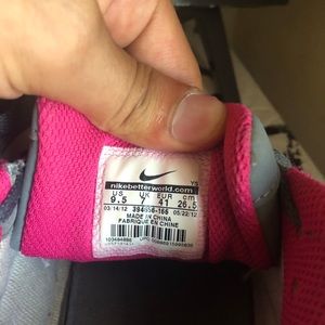 Nike Air Prestige 3 Shoes Gray Pink Skate Sneakers Lake Up Womens Size 9.5